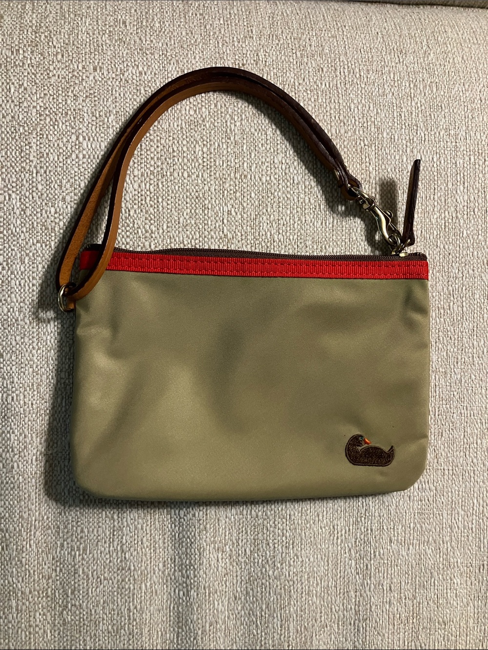 Dooney & Bourke nylon wristlet clutch